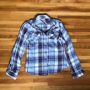 Purple Plaid Flannel